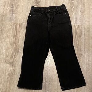 H&M Curvy Wide Leg Cropped Jean 6